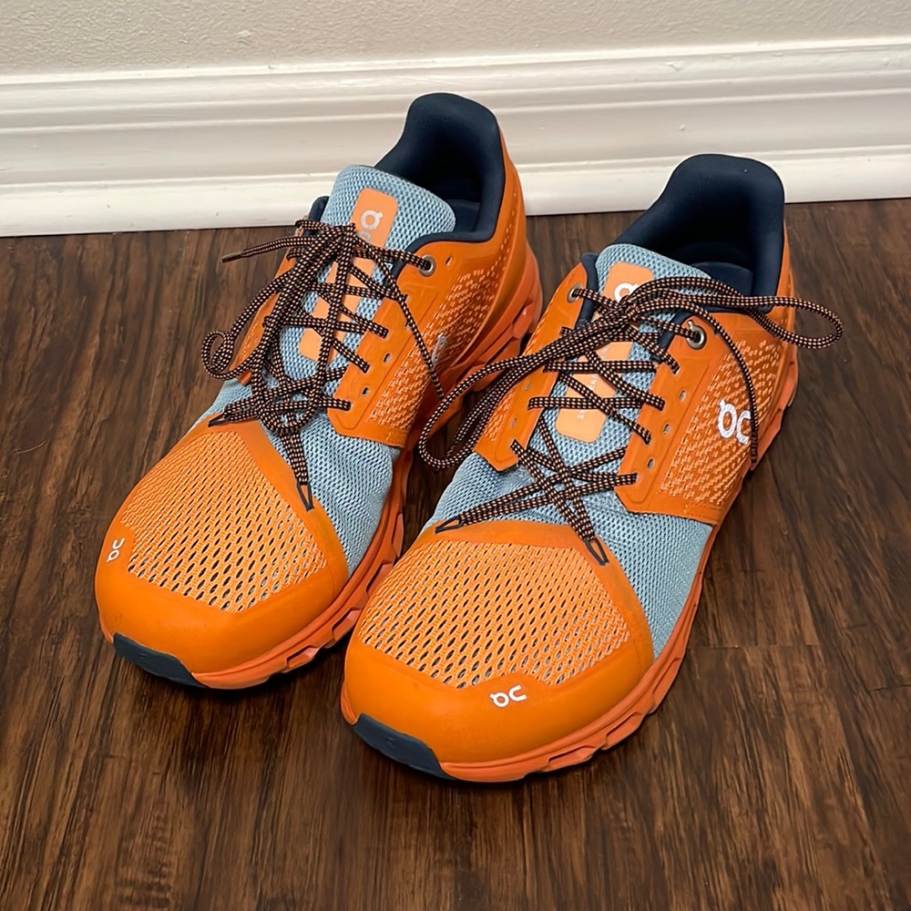 On Running / On Cloud Cloudstratus Orange Running Shoes